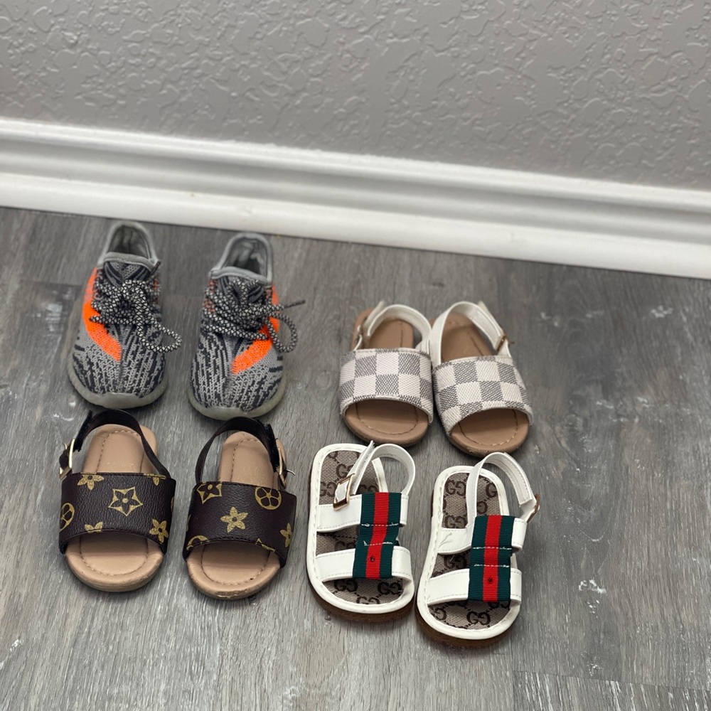 Child shoe collection bundle